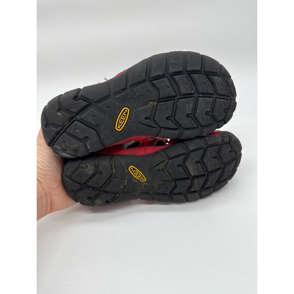 Keen Seacamp II CNX Red Gray Water Sandals Toddler 13 - Picture 5 of 6